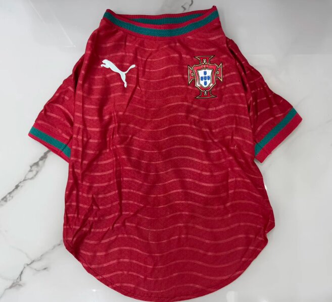 Portugal 2026 World Cup Home Pet Jersey